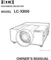 Icon of LC-X800 Owners Manual